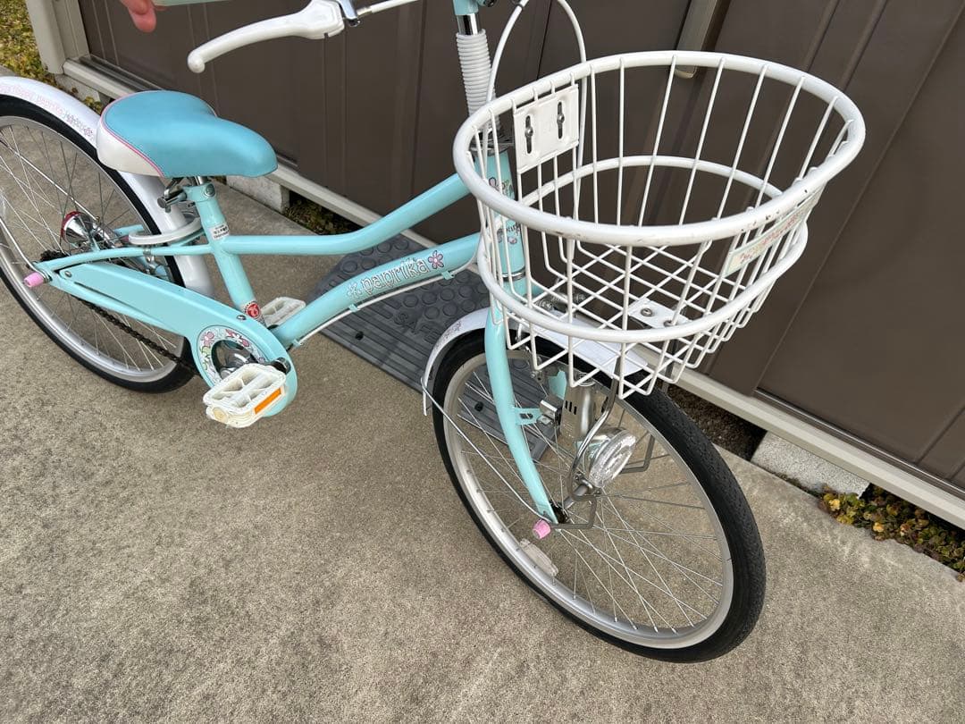 【直接引き取り限定】20インチ　子供　自転車　ブルー