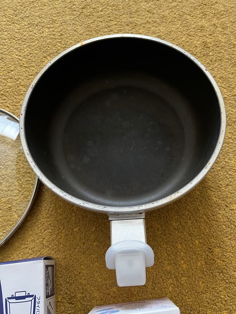 アサヒ軽金属　オールパンゼロ　22cm ショコラ　適温計セット　フライパン