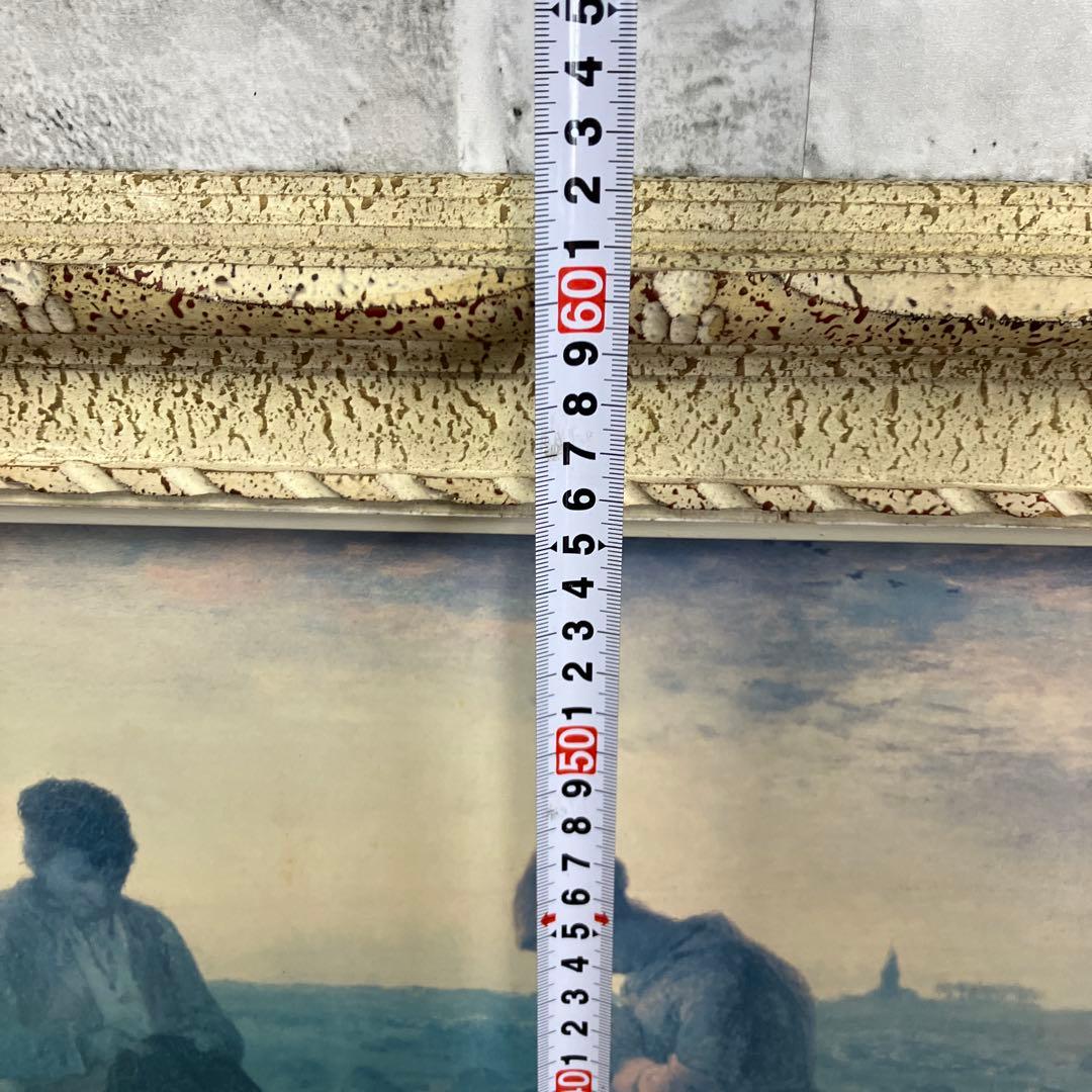 【名画】ジャン＝フランソワ・ミレー「晩鐘」額装品（複製画）