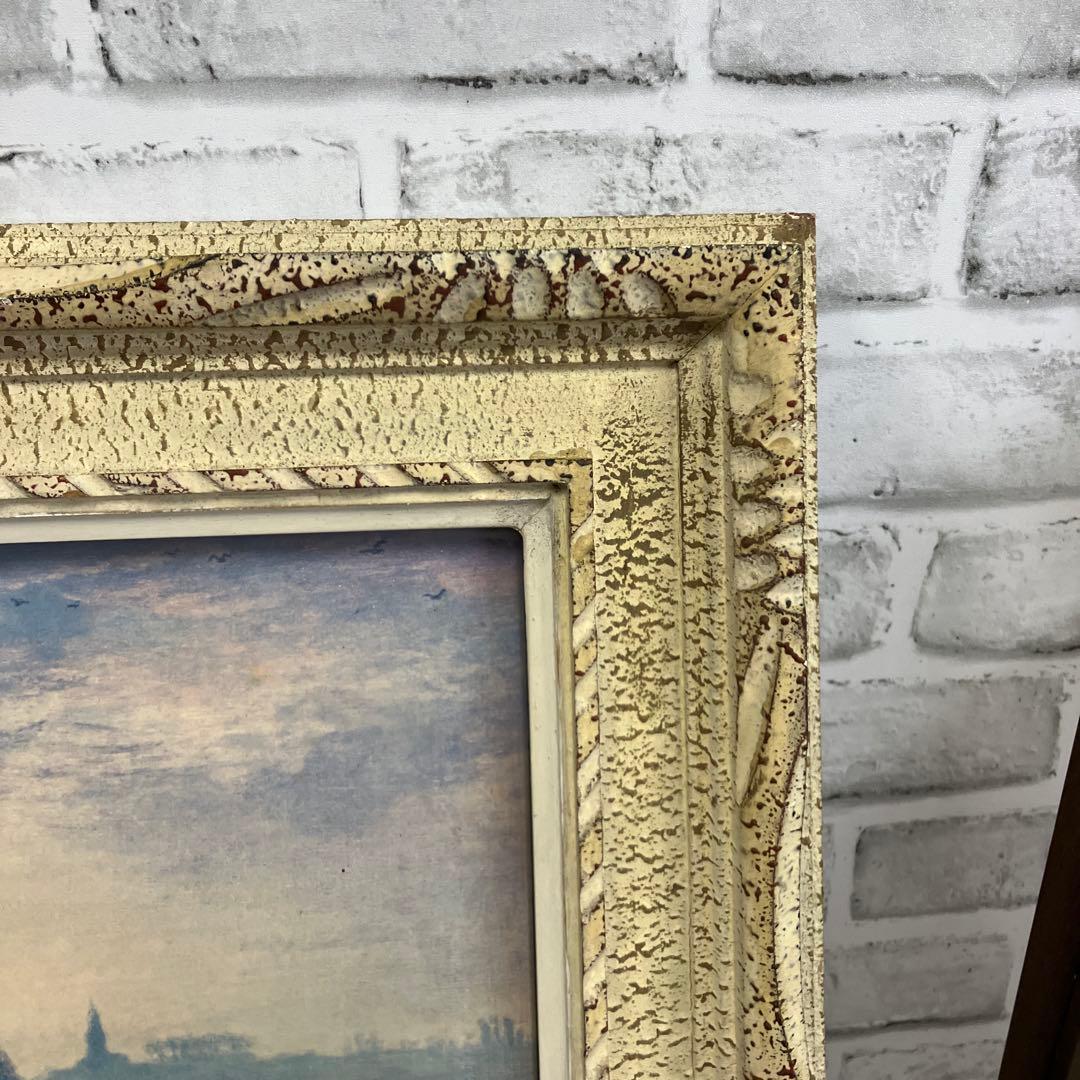 【名画】ジャン＝フランソワ・ミレー「晩鐘」額装品（複製画）