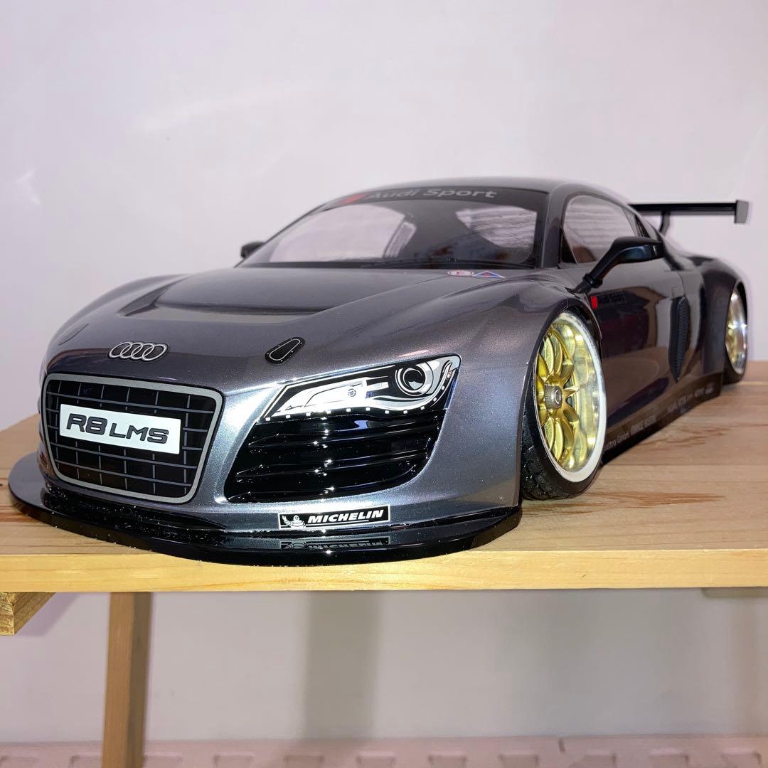 タミヤ　アウディR8 LMS2008 ボディ