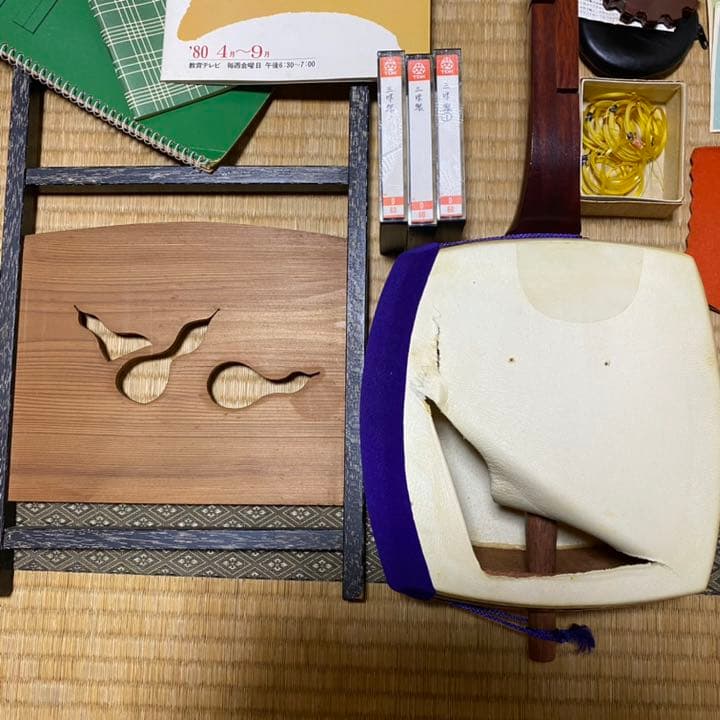 【匿名配送】三味線　和楽器　楽器　入船堂　箸置き　等　セット