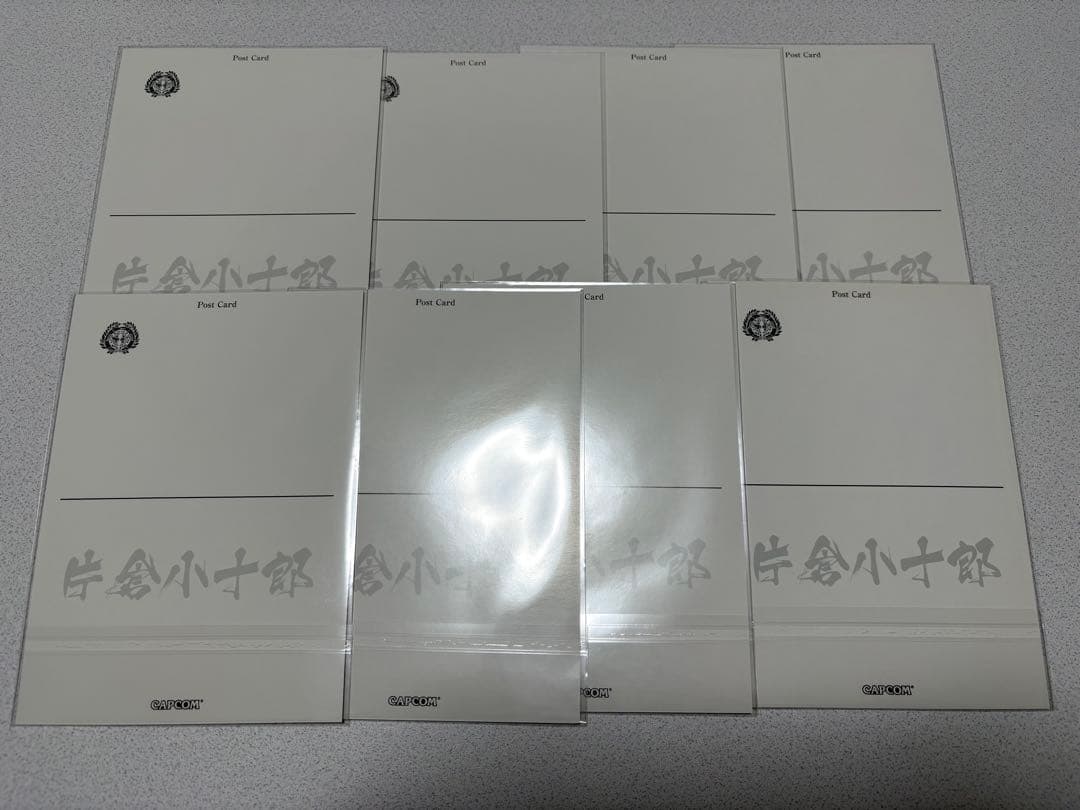 戦国BASARA 片倉小十郎 カプコン ポストカード ポスカ まとめ売り