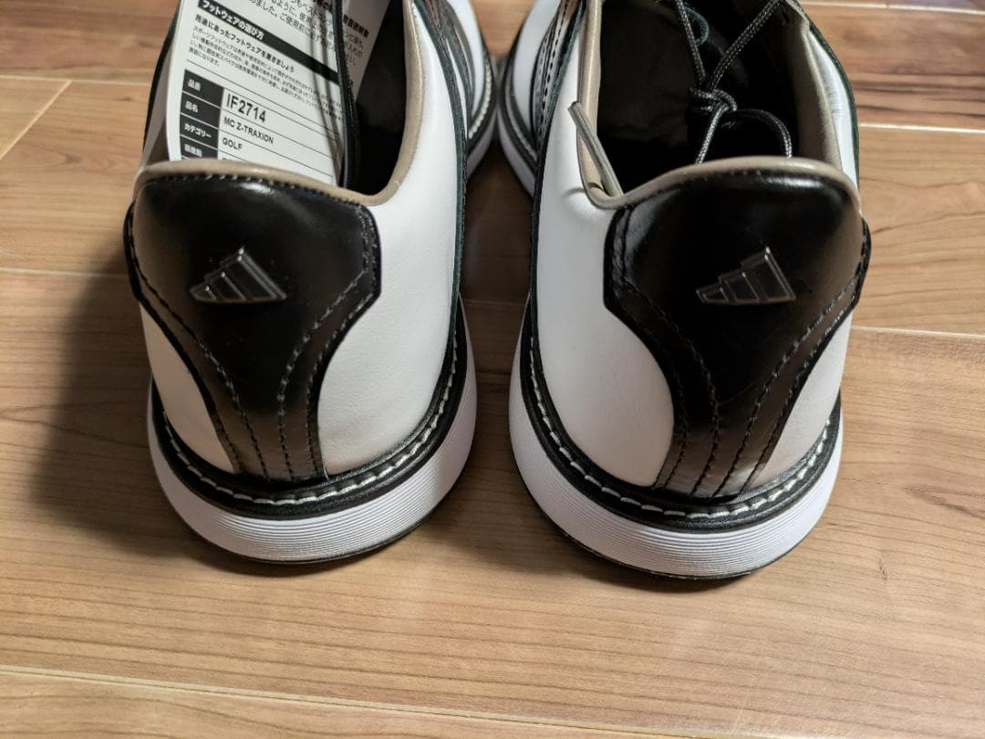 新品・未使用 アディダス本革ゴルフシューズ MC Z-TRAXION 28.5