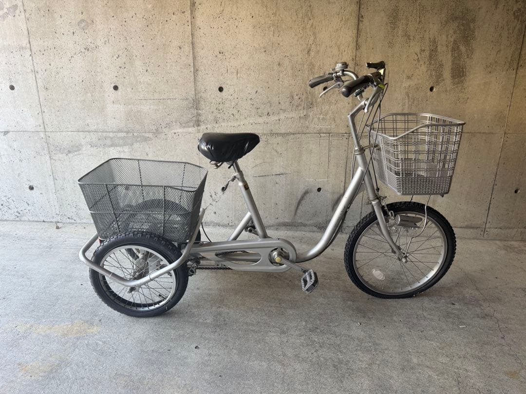 三輪自転車 NATURALFLOW 20/16インチ 3段変速 スイング切り替え