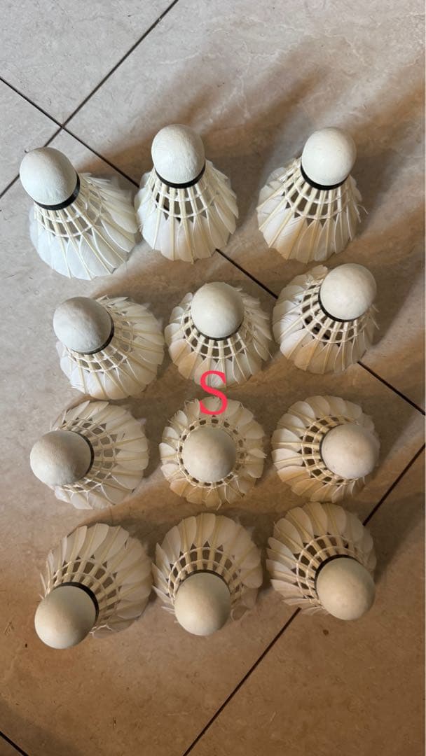 Kumpoo バドミントン　シャトル　41個　新品　中古