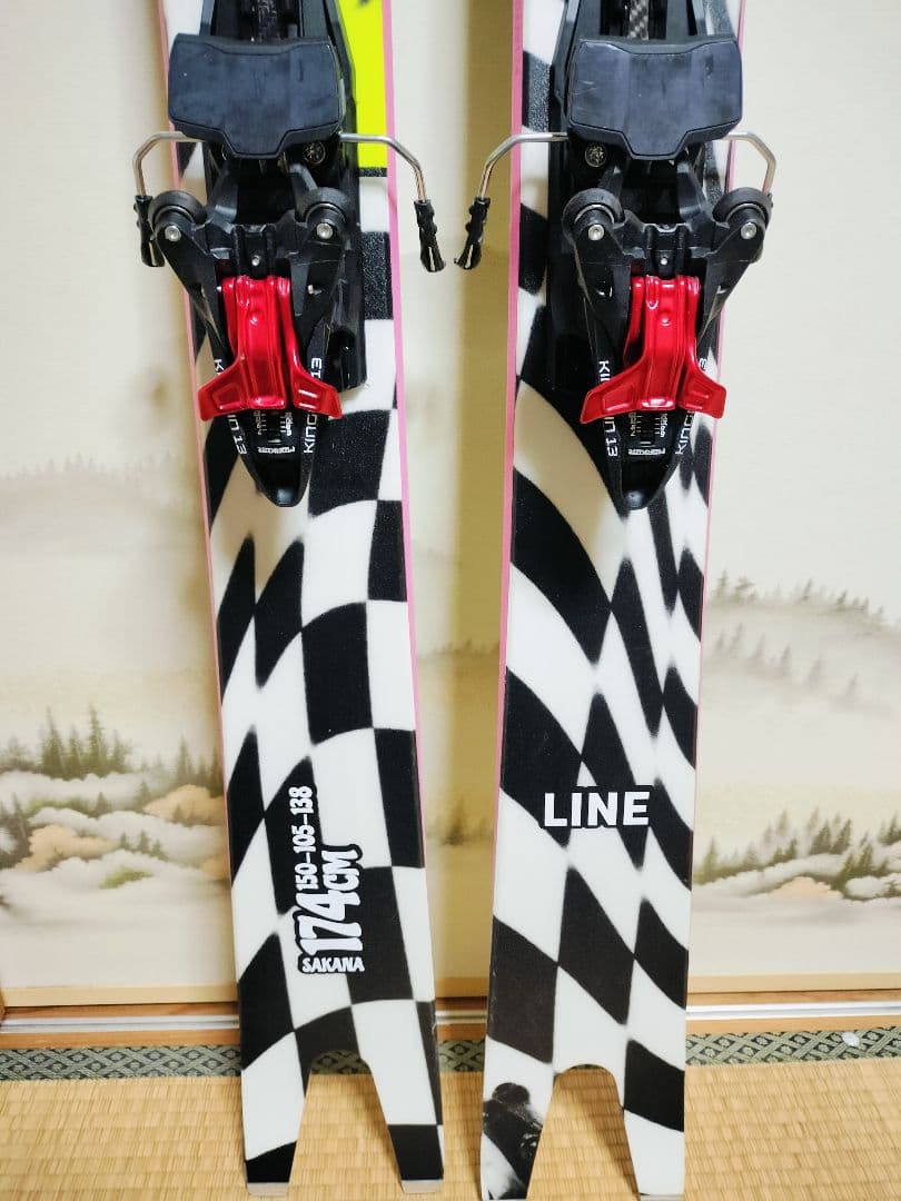 スキー 25-26 LINE SAKANA 174cm kingpin13 demo