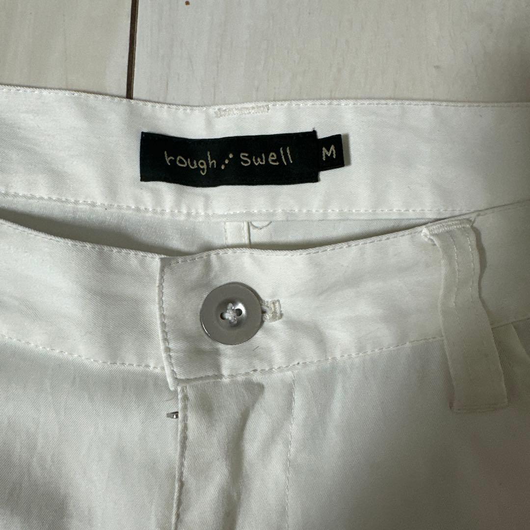 rough:swell ホワイト パンツ Mサイズ