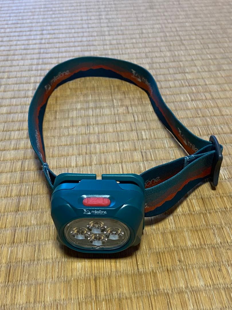 マイルストーン MS-K1 ヘッドランプ 専用充電池付き
