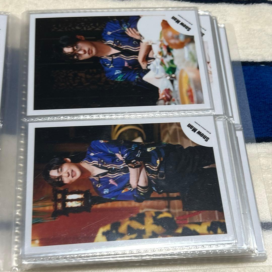  Man スノ 目黒蓮 渡辺翔太 佐久間大介 公式写真 26枚まとめ売り