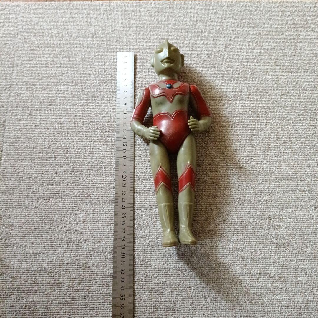 ズ*ン様 約29cm 帰ってきたウルトラマン　ソフビ　ブルマァク　当時物
