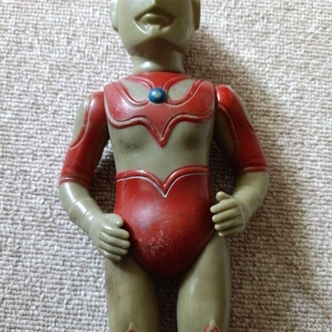 ズ*ン様 約29cm 帰ってきたウルトラマン　ソフビ　ブルマァク　当時物