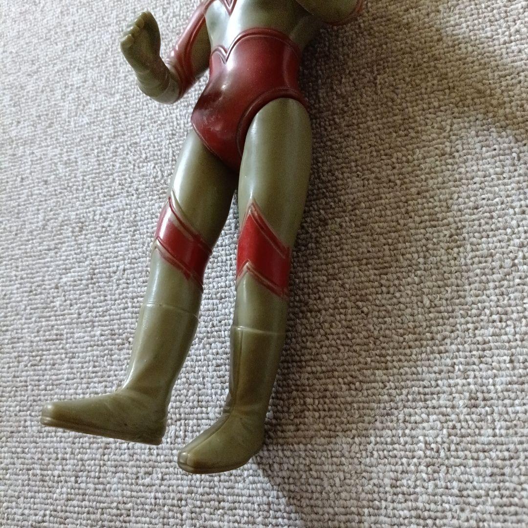 ズ*ン様 約29cm 帰ってきたウルトラマン　ソフビ　ブルマァク　当時物