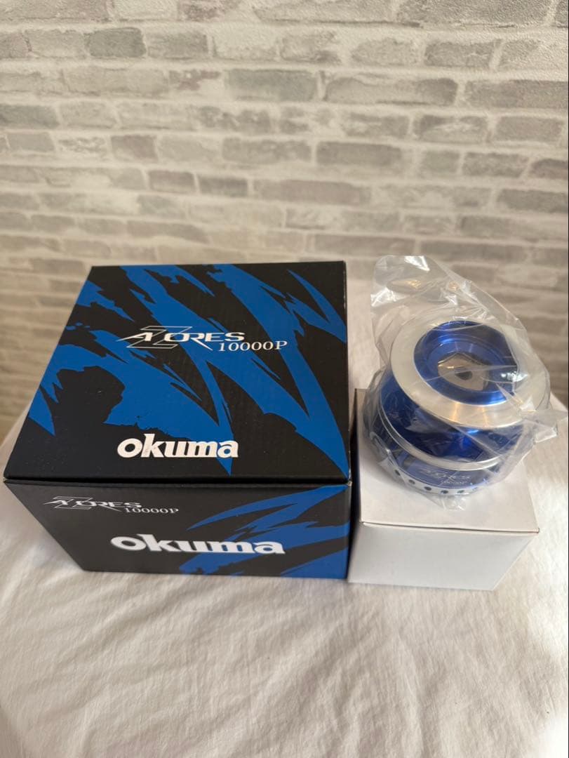 激安okuma AZORES 10000P スピニングリール替えスプール付き