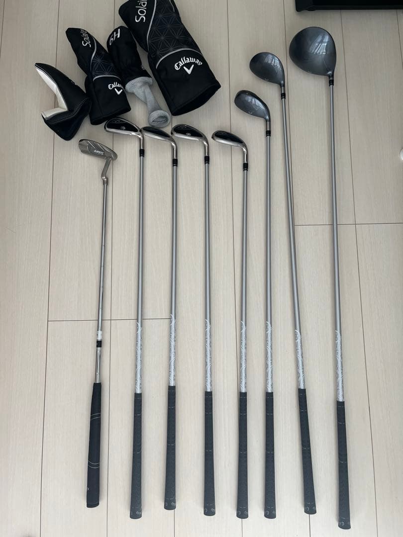 【美品】Callaway Solaire ブラックゴルフバッグ