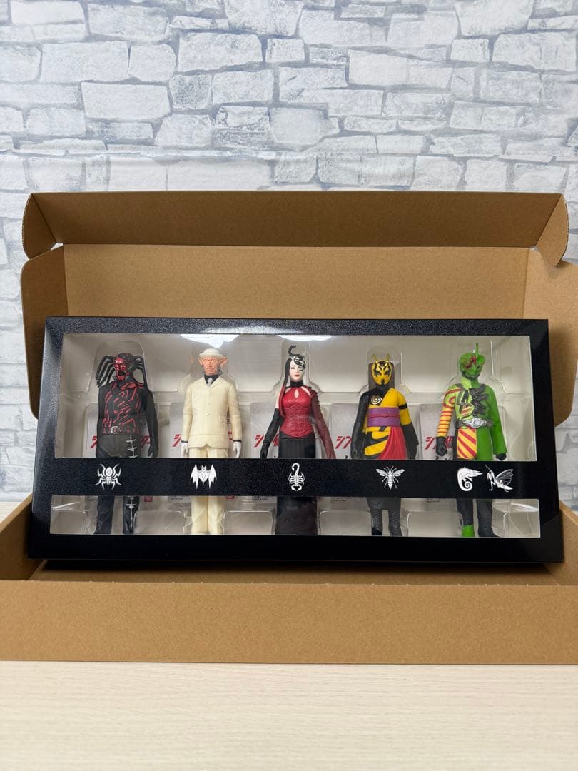 シン仮面ライダームービーモンスターシリーズ　ショッカー　オーグメント　全5種