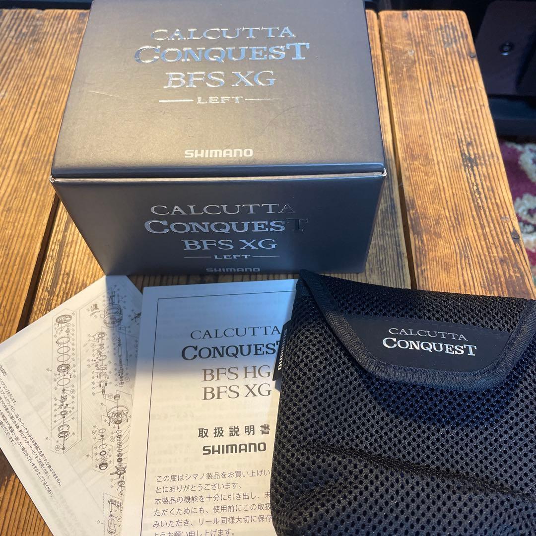 23CALCUTTA CONQUEST BFS XG LEFT ベイトリール