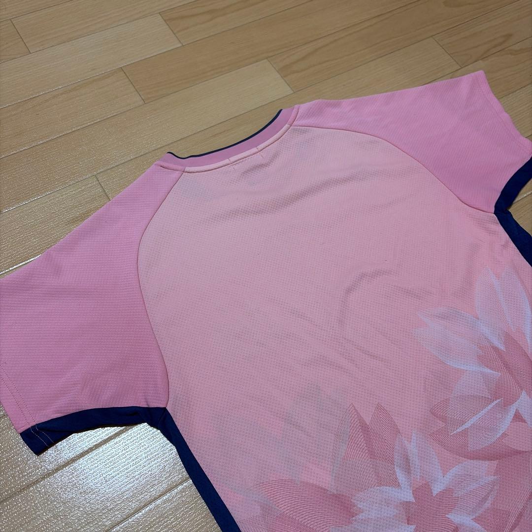 YONEX 日本代表 ゲームシャツ ユニフォーム 桜柄 バドミントン O
