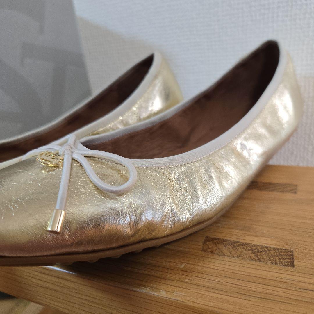 【未使用】STACCATO　スタッカート ゴールド バレエシューズ　バレエコア