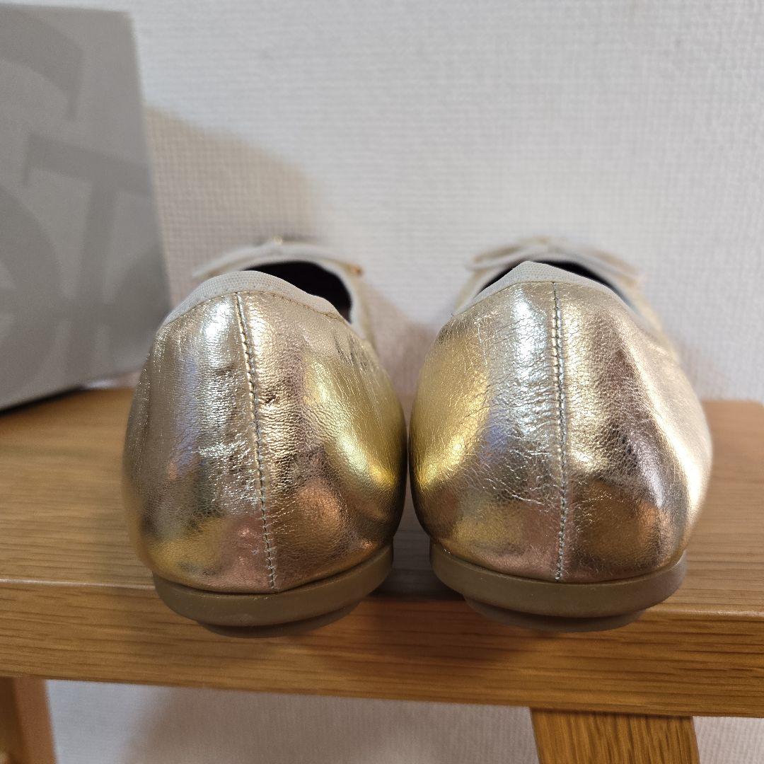 【未使用】STACCATO　スタッカート ゴールド バレエシューズ　バレエコア