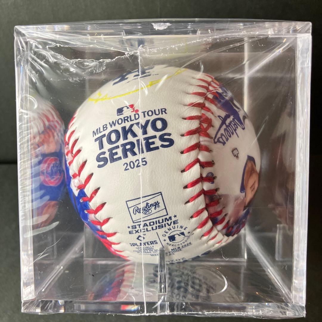2025 MLB 東京シリーズ　レプリカボール　4選手【大谷／山本／鈴木／今永】