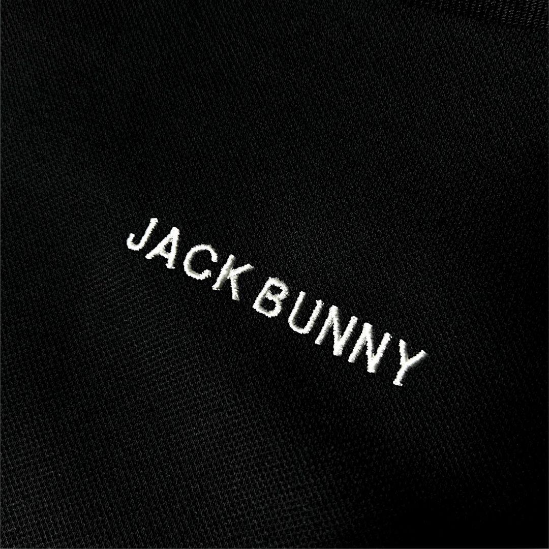 新品 ジャックバニー ベアカノコ モックネックシャツ サイズ6 ブラック
