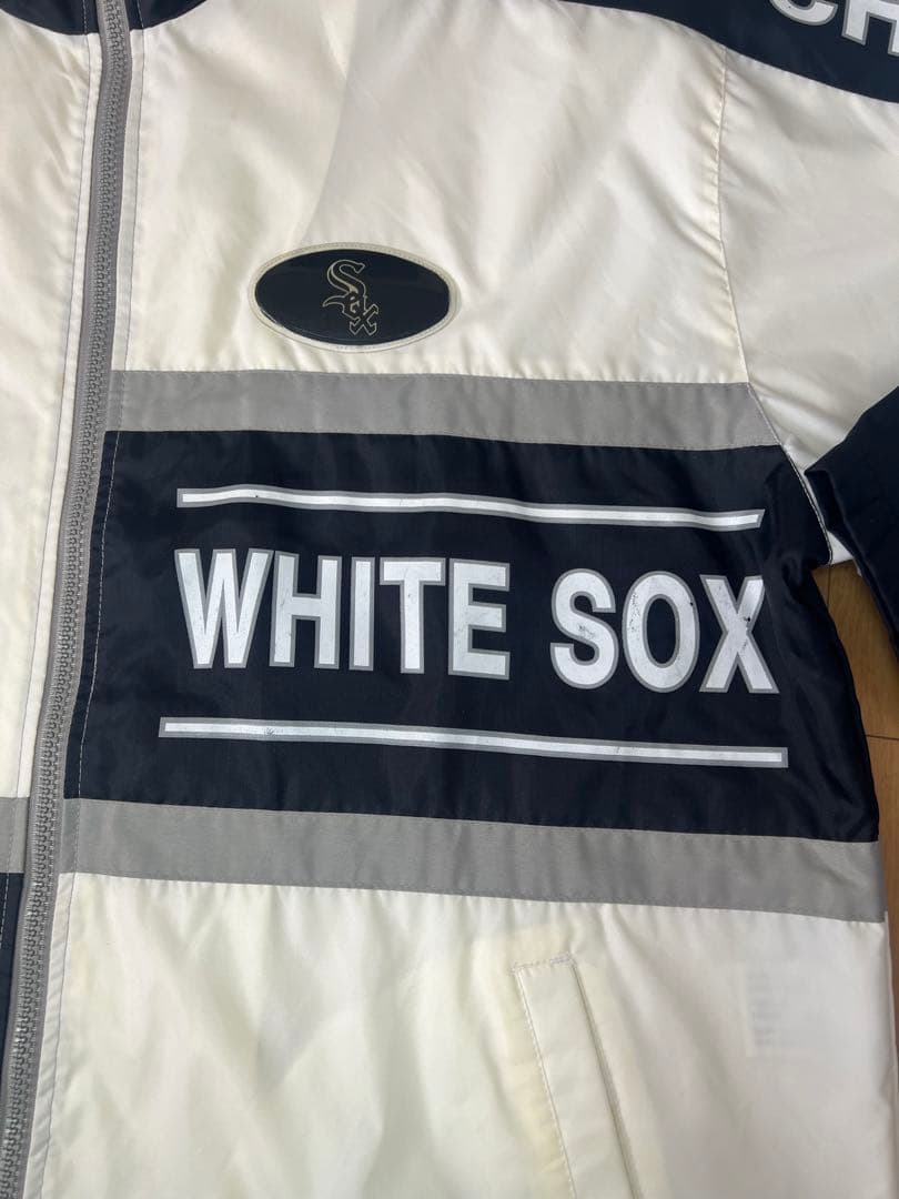 ウェア CHICAGO WHITE SOX MLB JACKET 90s VINTAGE