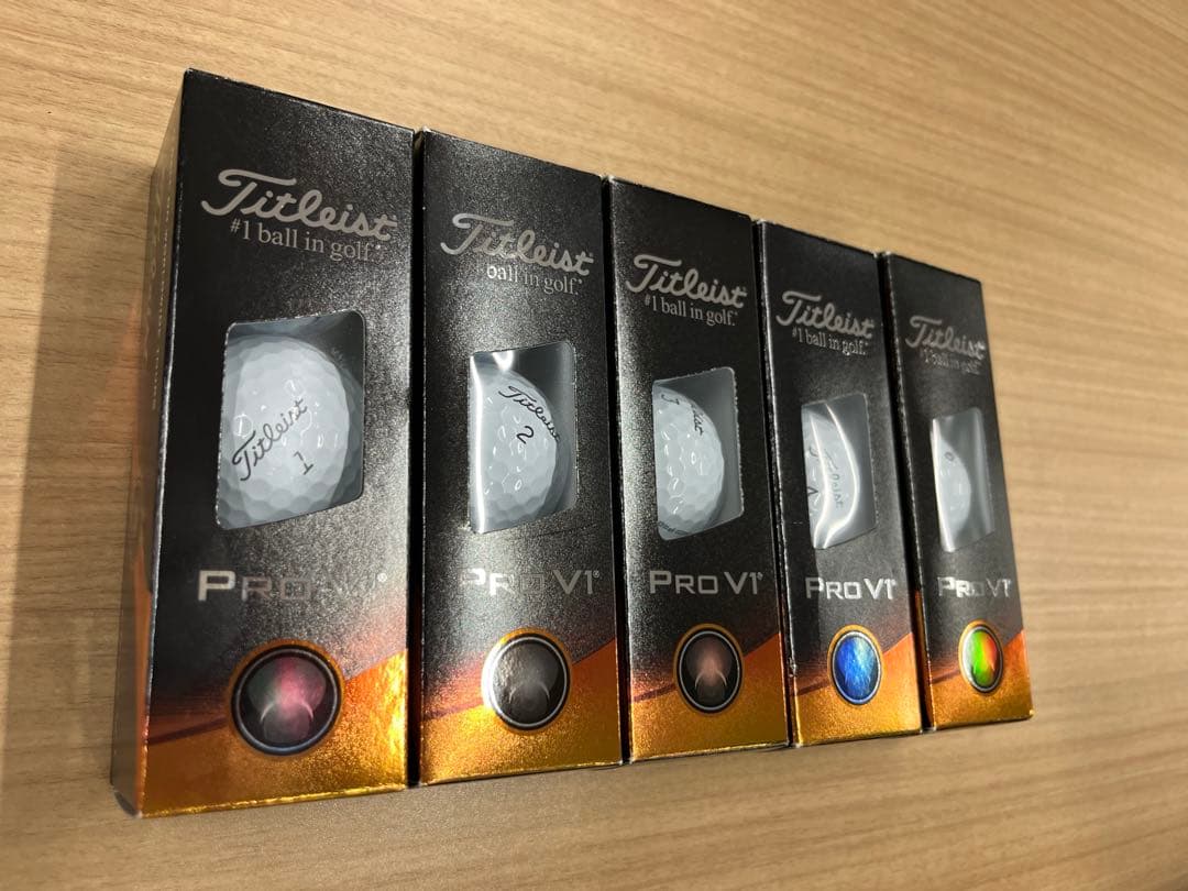 タイトリスト・ゴルフボール15個／Pro V1 2024パッケージ（企業ロゴ）