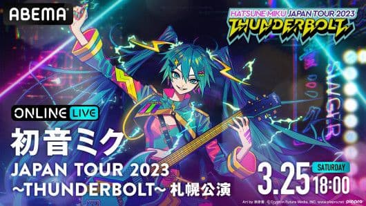 初音ミク 2023 ライブツアー サンダーボルト 法被 フルカラー フリーサイズ