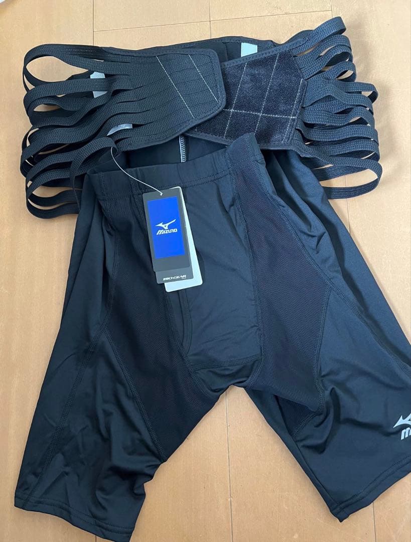 Mizuno バイオギアゴルフ腰専用 サポーター　XLサイズ ブラック