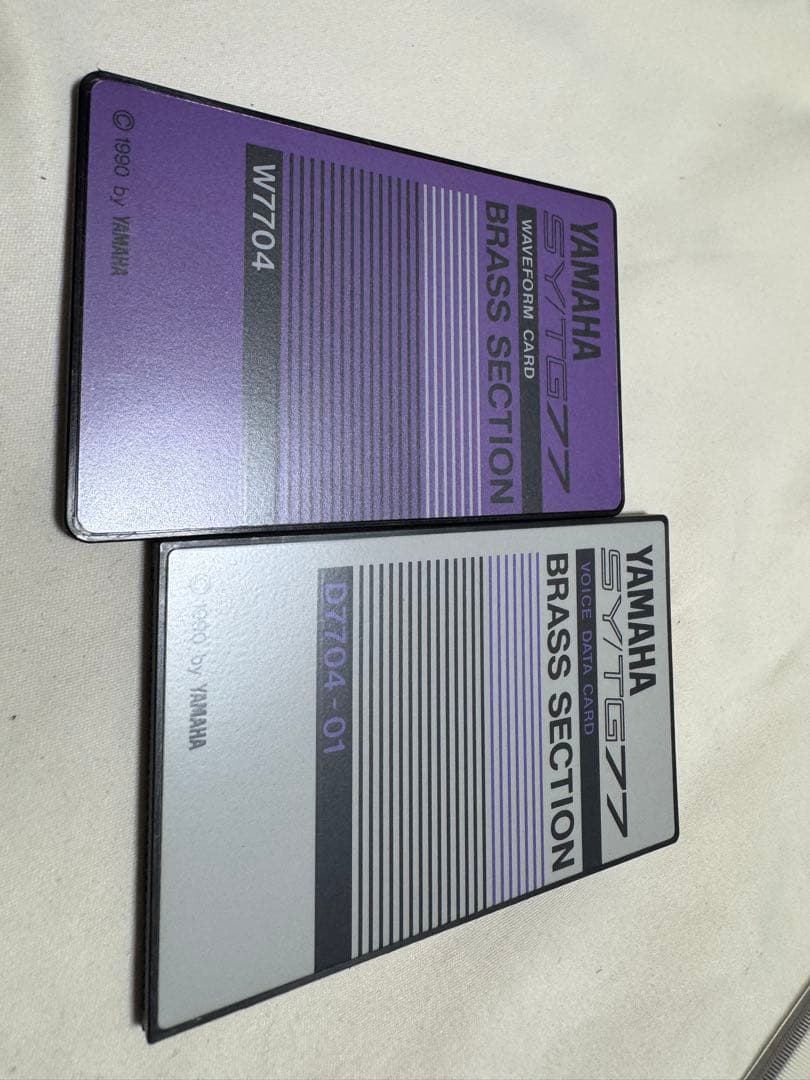 YAMAHA SY/TG77 BRASS SECTIONサウンドカード