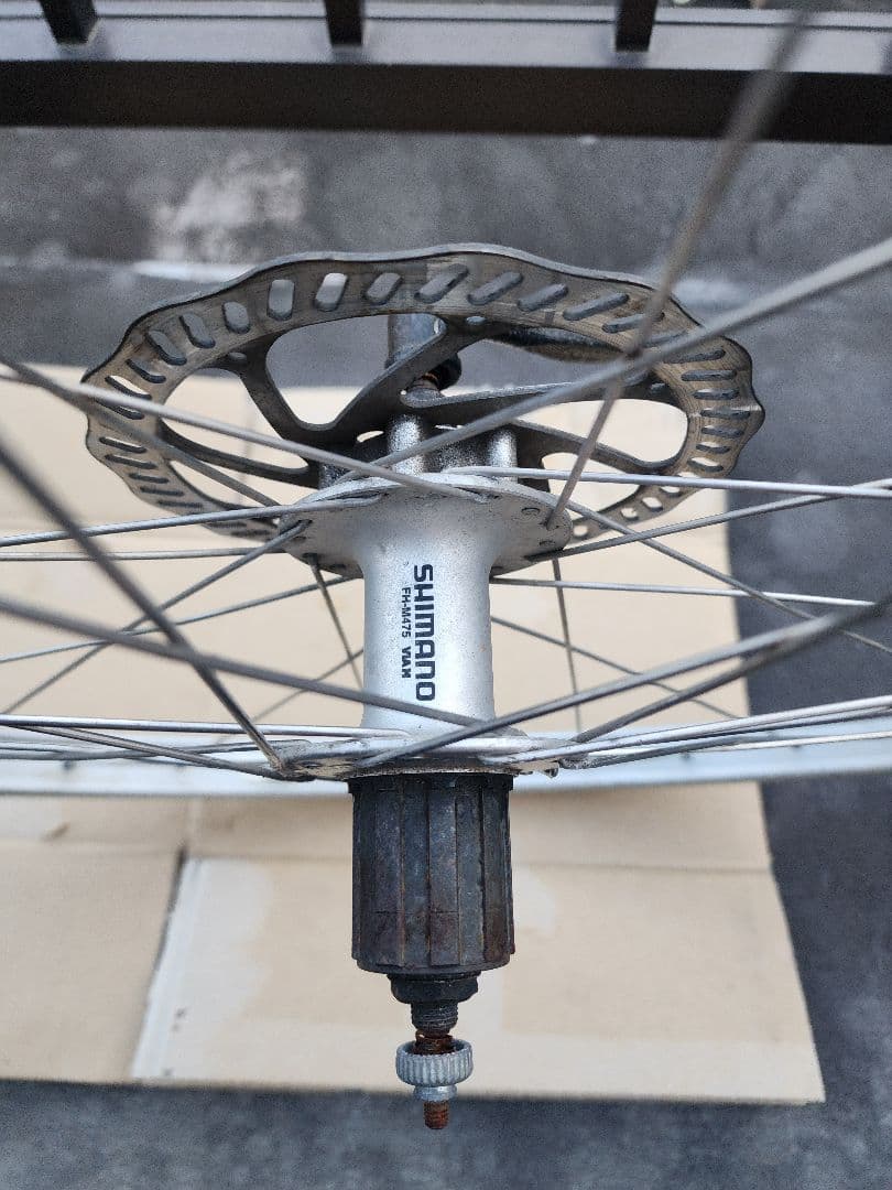 ALEXRIMS MX22 前後セット 26インチ ディスク シマノ ジャンク
