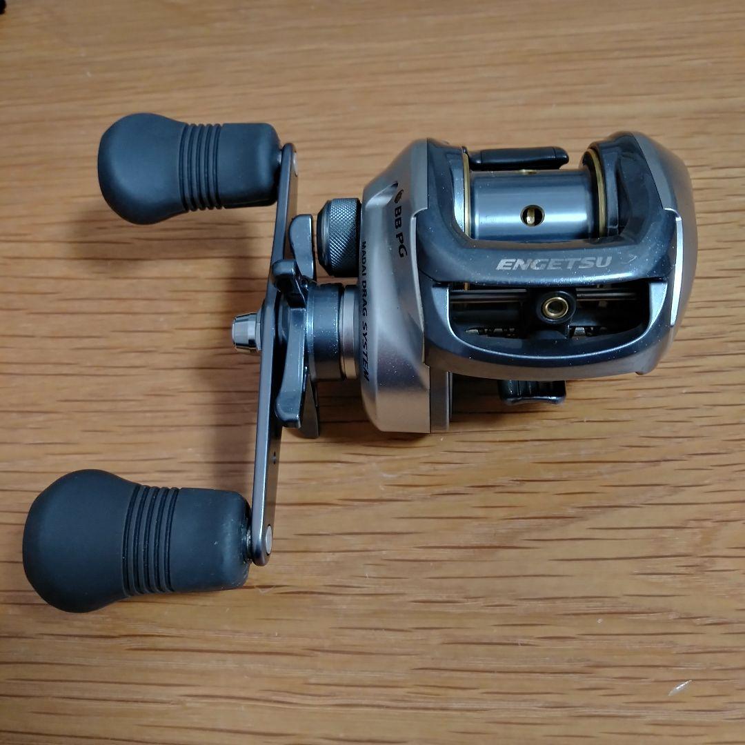 美品 SHIMANO ENGETSU BB 両軸リール