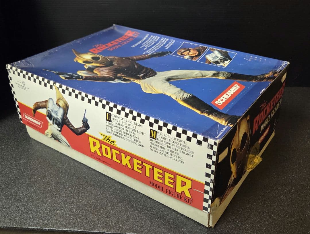 ロケッティア　1/4ソフビフィギュアキット　絶版品