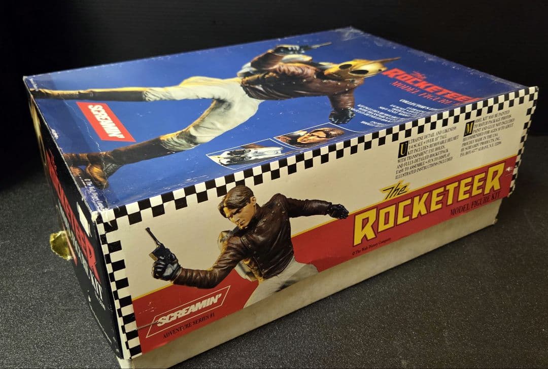 ロケッティア　1/4ソフビフィギュアキット　絶版品