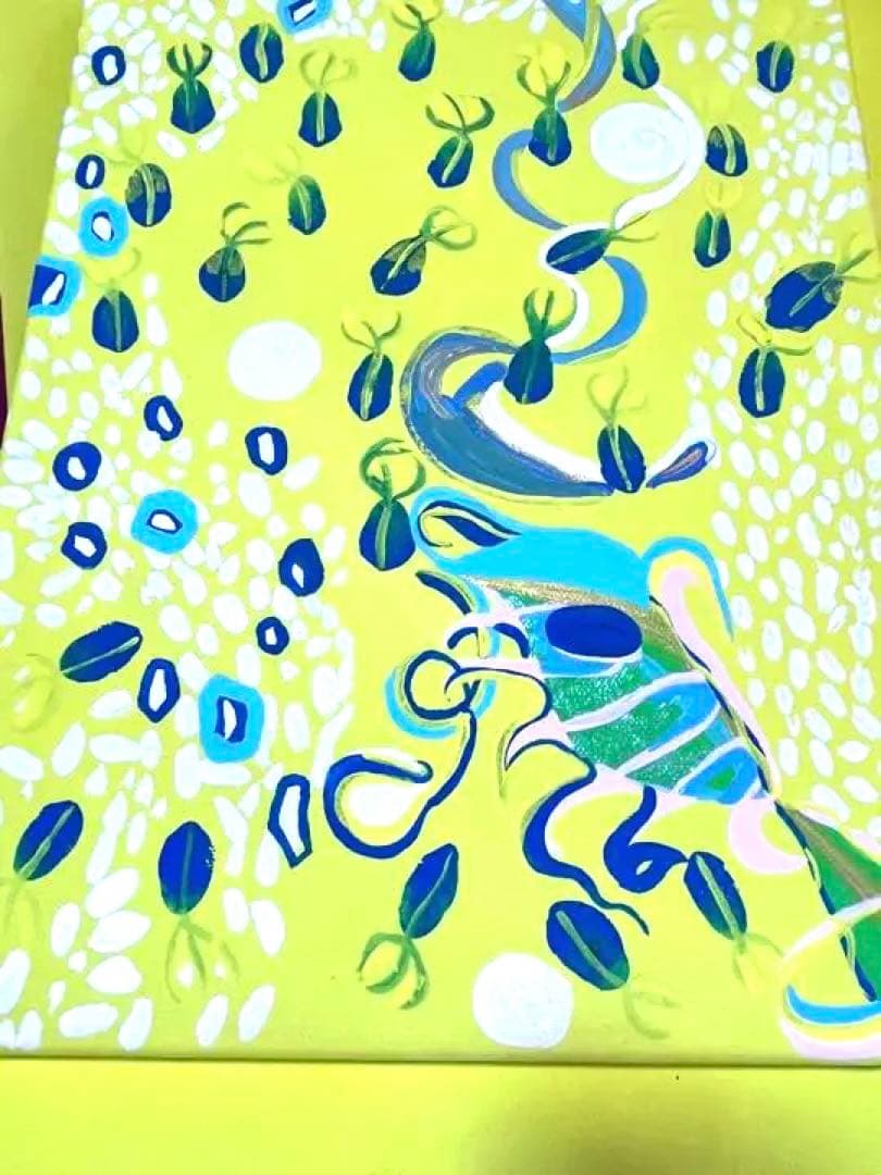 絵画　魚