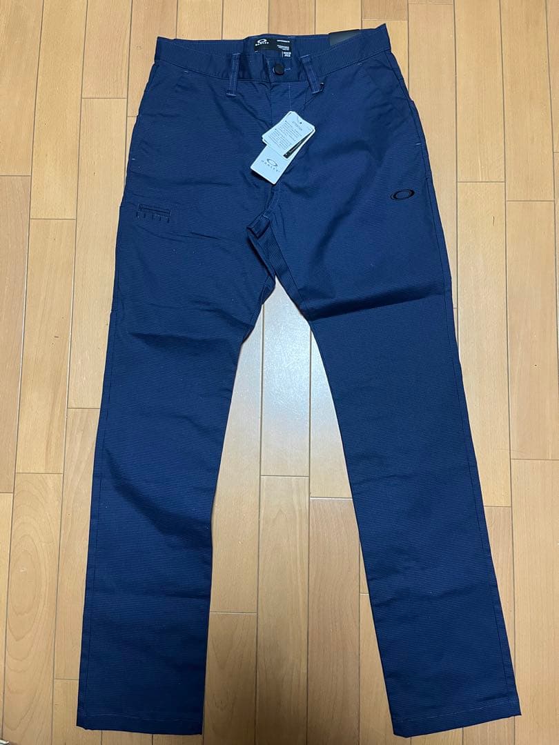 新品　オークリー 千鳥格子 ストレートパンツ 長ズボン ボトムス メンズ ゴルフ