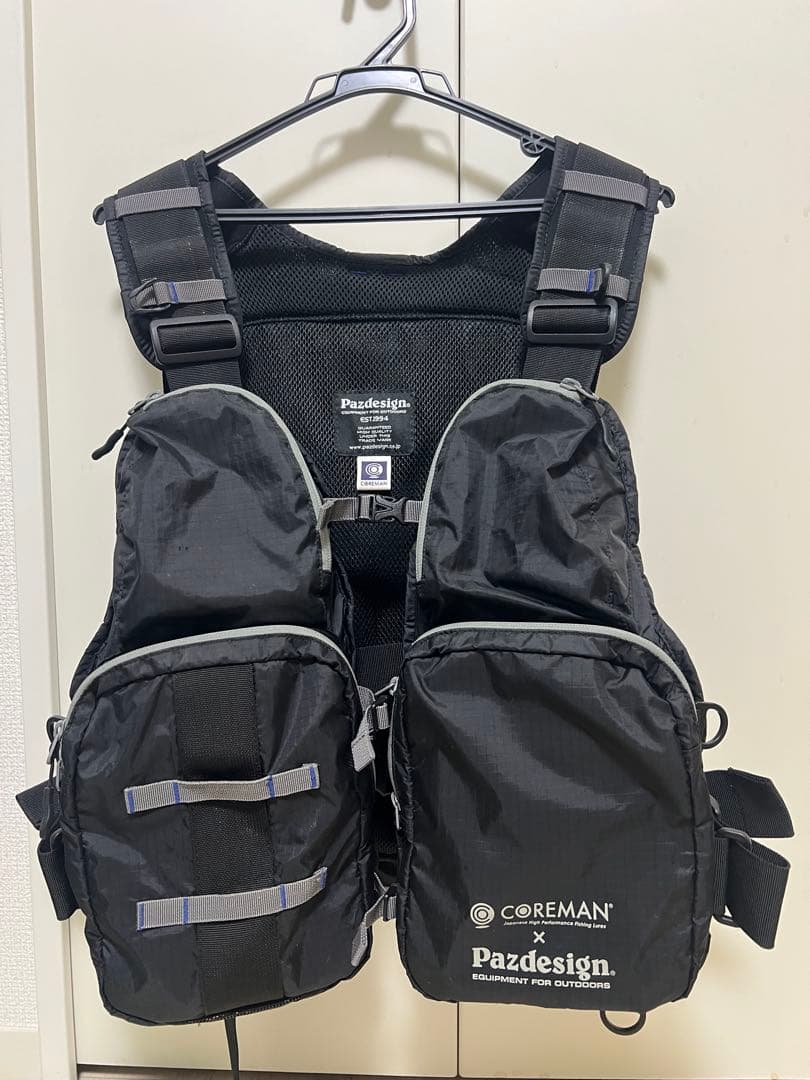 COREMAN×Pazdesignスーパーライトベスト　コラボ　美品