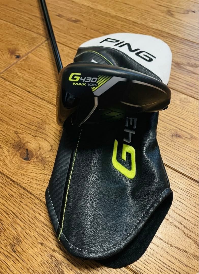 PING G430 MAX 10K ドライバー　ヘッドカバー付き　レフティ