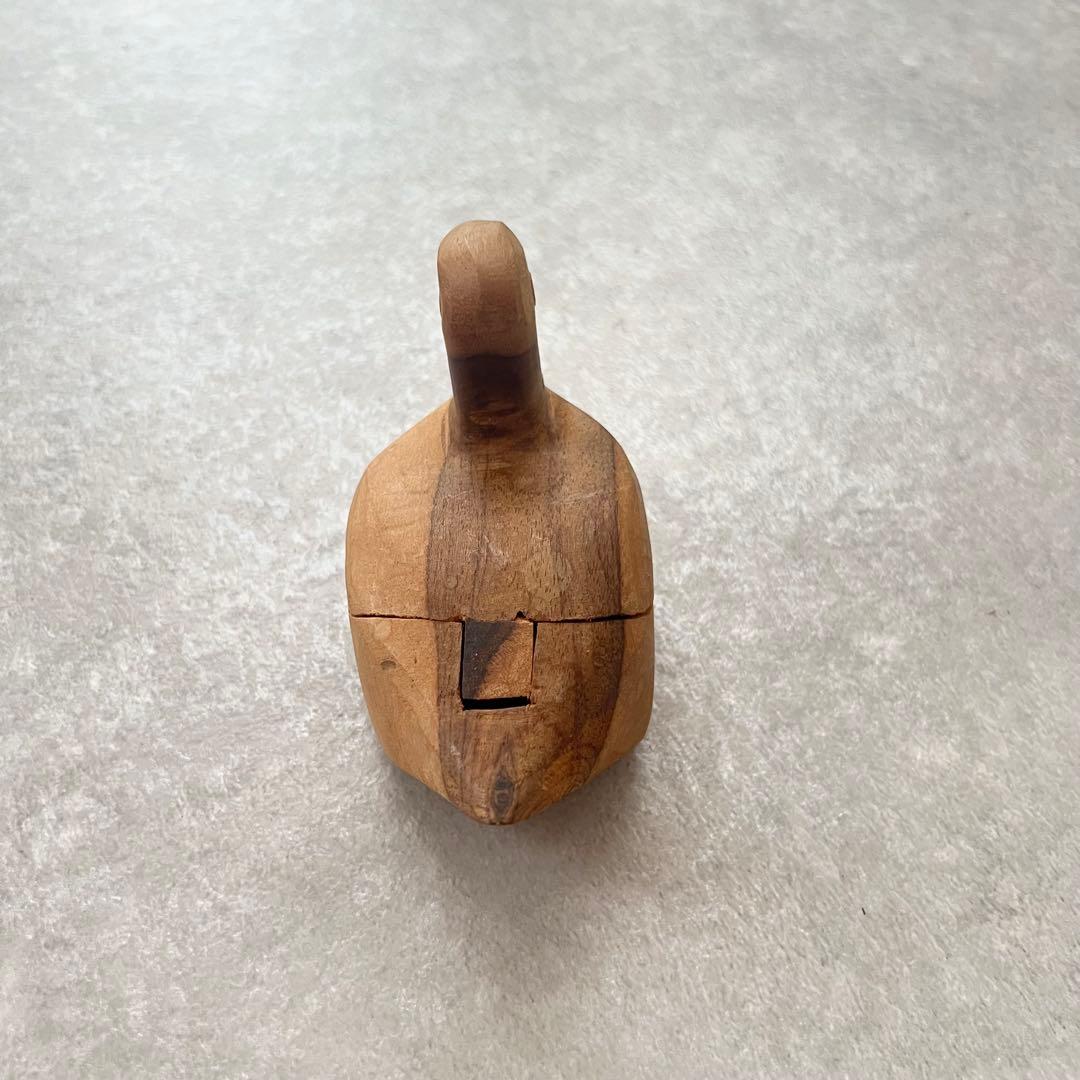 木製のアヒル 隠し箱 ジュエリーボックス