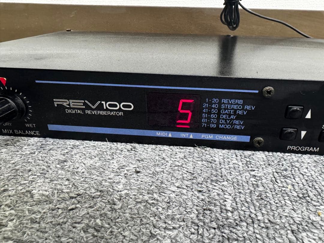 YAMAHA REV100 デジタルリバーブ