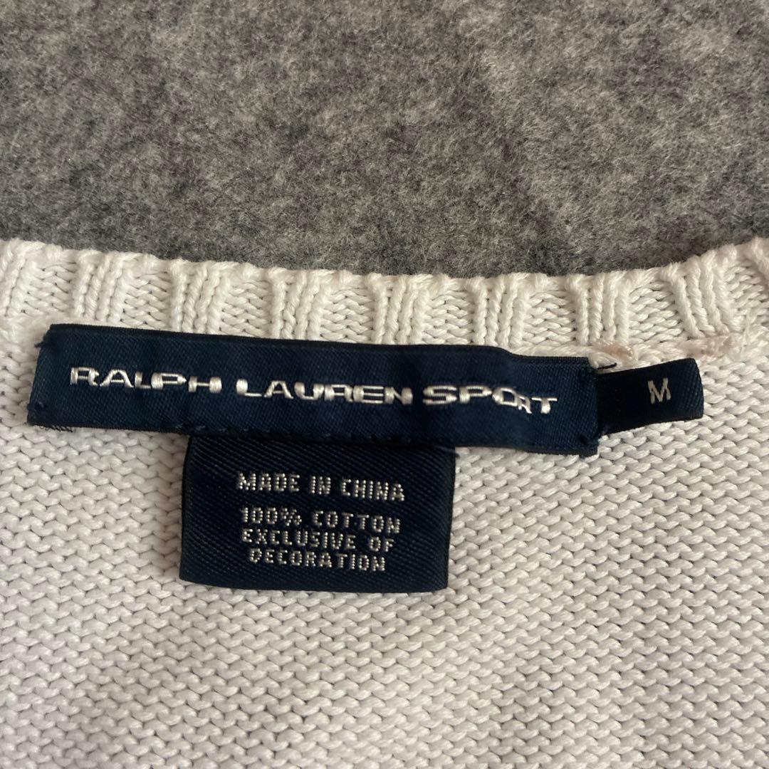 Ralph Lauren Sport レディースセーター M 白