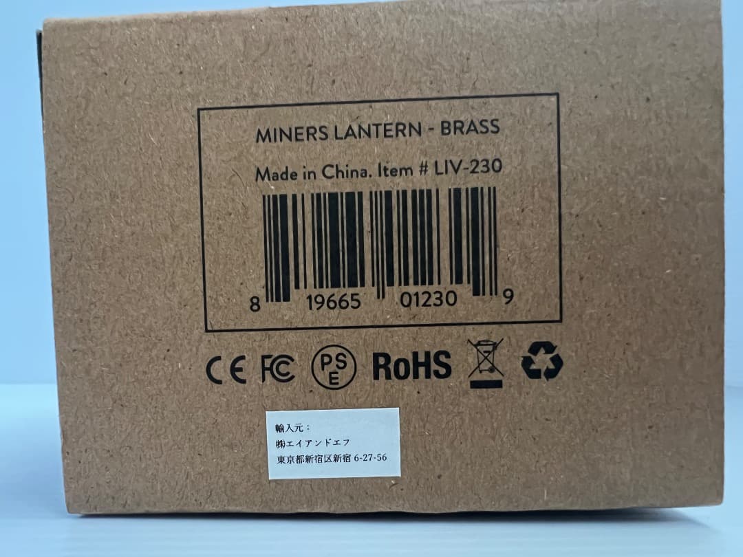 BAREBONES MINERS LANTERN ベアボーンズランタン