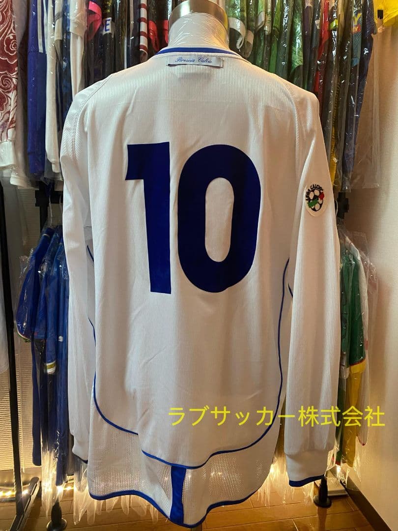 ブレシア 02/03 アウェイ ユニフォーム #10 BAGGIO 選手仕様