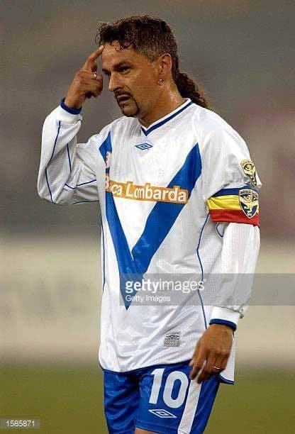 ブレシア 02/03 アウェイ ユニフォーム #10 BAGGIO 選手仕様
