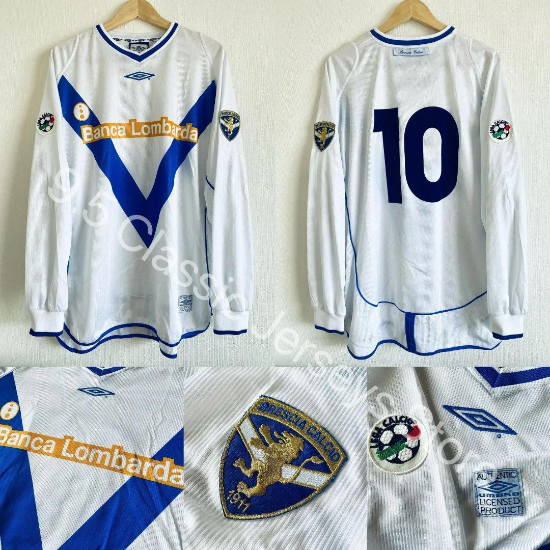 ブレシア 02/03 アウェイ ユニフォーム #10 BAGGIO 選手仕様
