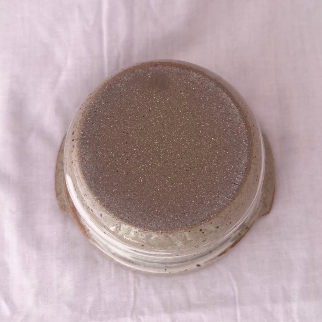 【未使用】❤️ミニ土鍋　茶碗蒸し　グラタン　器　陶器　蓋