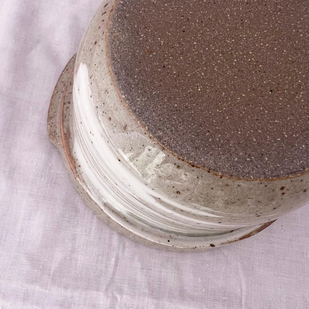 【未使用】❤️ミニ土鍋　茶碗蒸し　グラタン　器　陶器　蓋