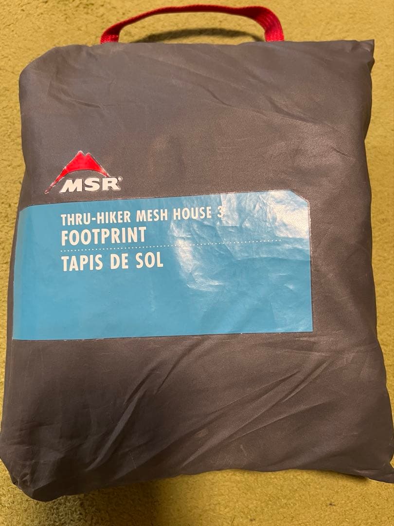 MSR THRU-HIKER MESH HOUSE 3（フットプリント付き）