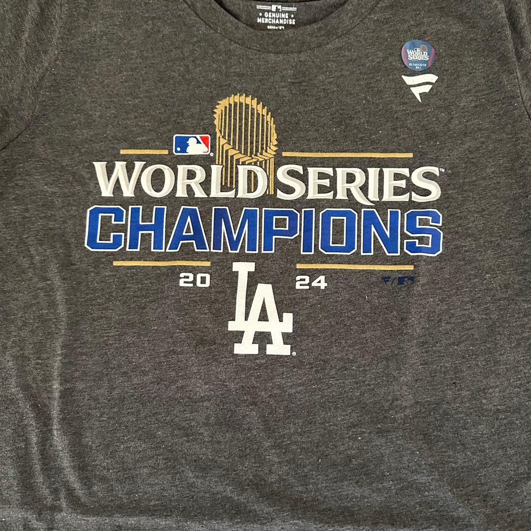 新品★MLB★ LAドジャース 2024 ワールドシリーズ チャンピオンTシャツ